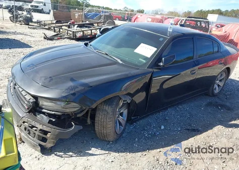 2016 Dodge Charger Sxt из США, поврежденный, VIN 2C3CDXHG8GH222923